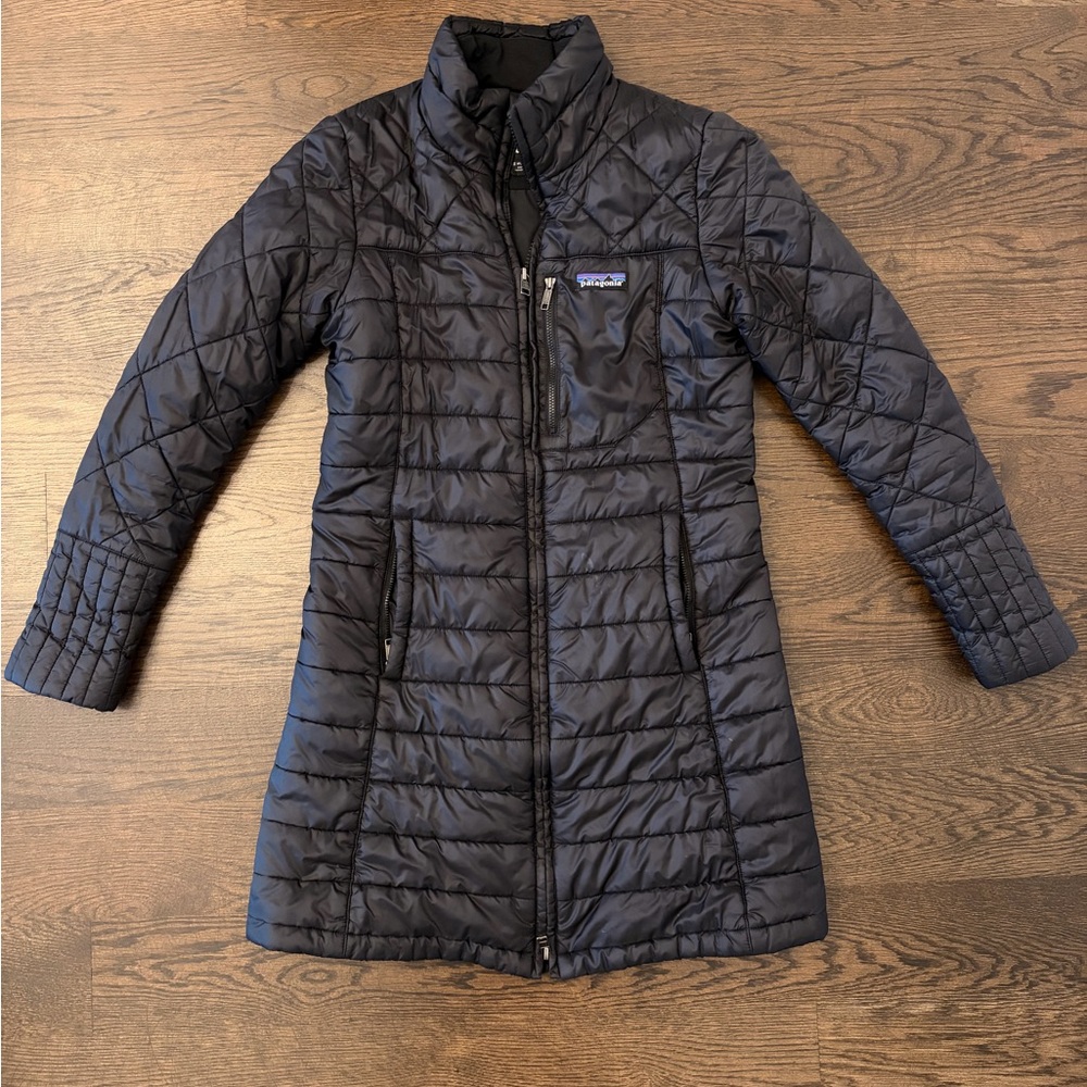 Patagonia Black Long Puffer Jacket